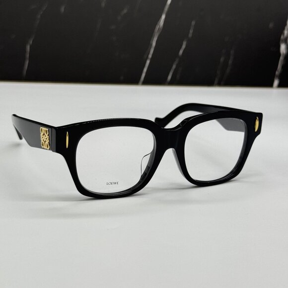 NEW LOEWE LW50091F 001 WOMEN EYEGLASSES BLACK LOEWE EYEWEAR - Picture 8 of 11